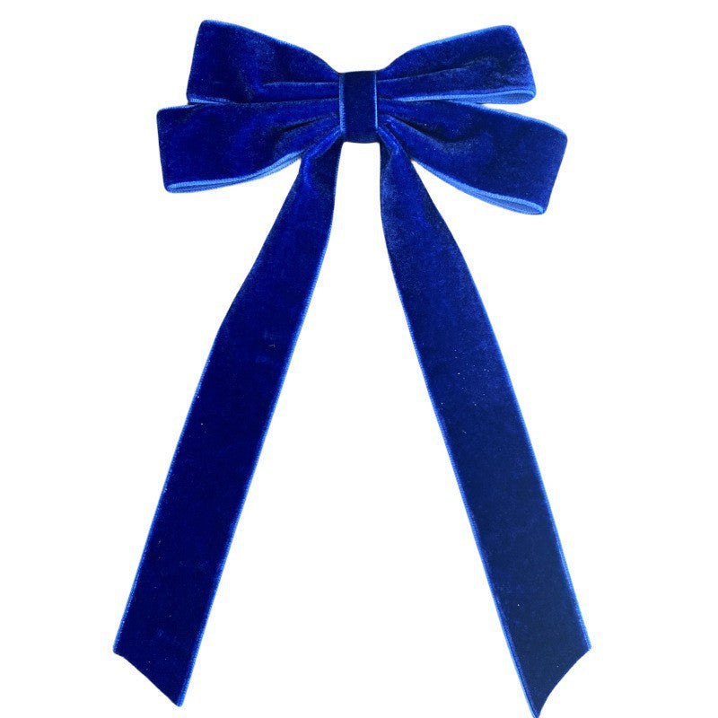 Velvet Bow Christmas Tree Ornament Home Holiday Decor