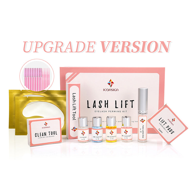 Complete 10-Piece Lash Lift Kit - Professional Eyelash Perming Set