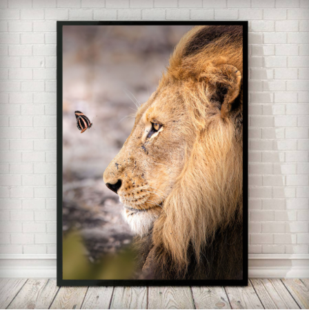 Diamond Painting Mosaic Kit Lion Tiger Embroidery Cross Stitch Art - Multiple Sizes & Styles