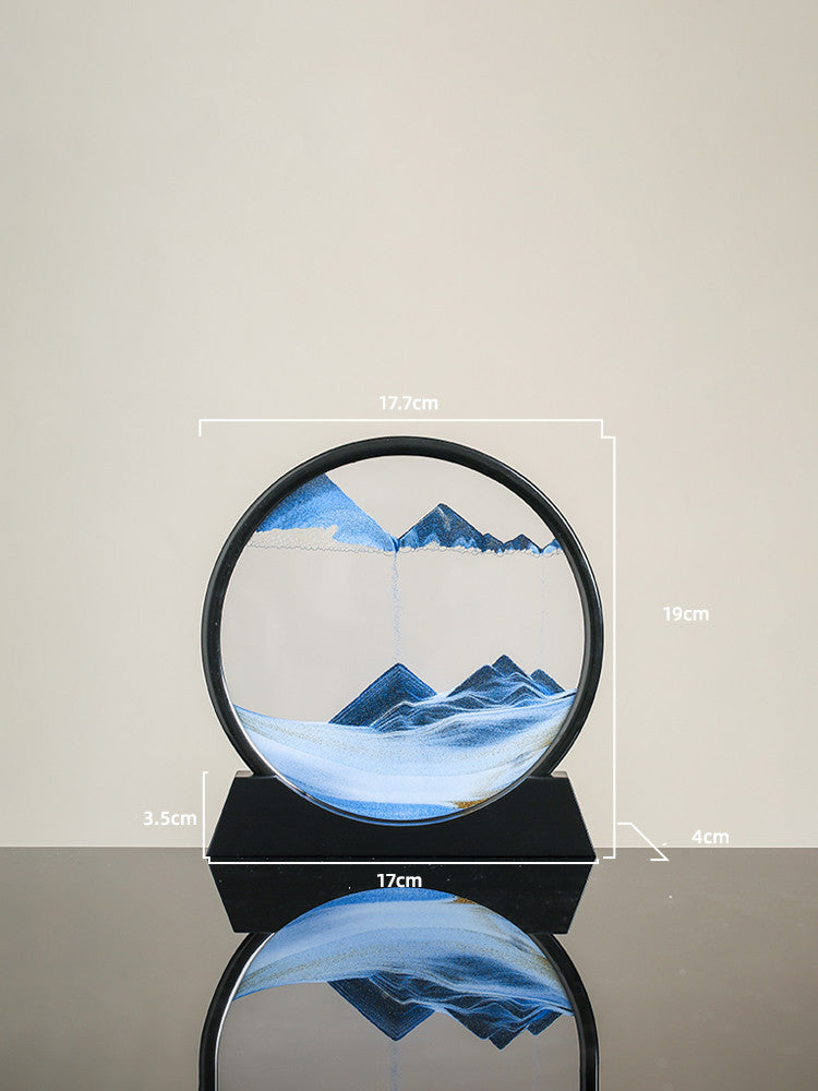 Decorative Quicksand Art Canvas Ornament for Home & Office