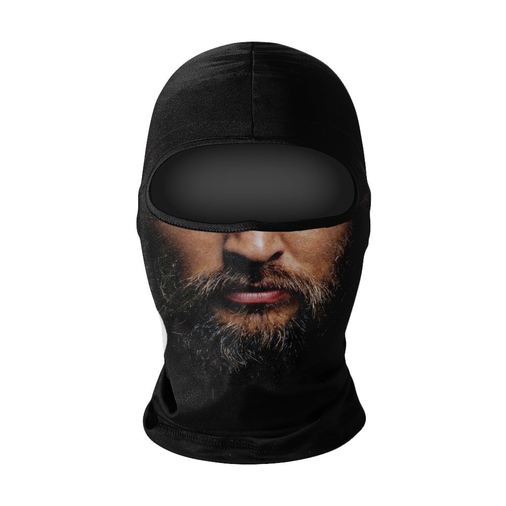 Outdoor Sun Protection Face Cover - Breathable Ice Silk