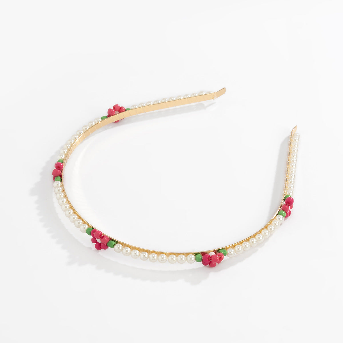 Flower Pearl Headband