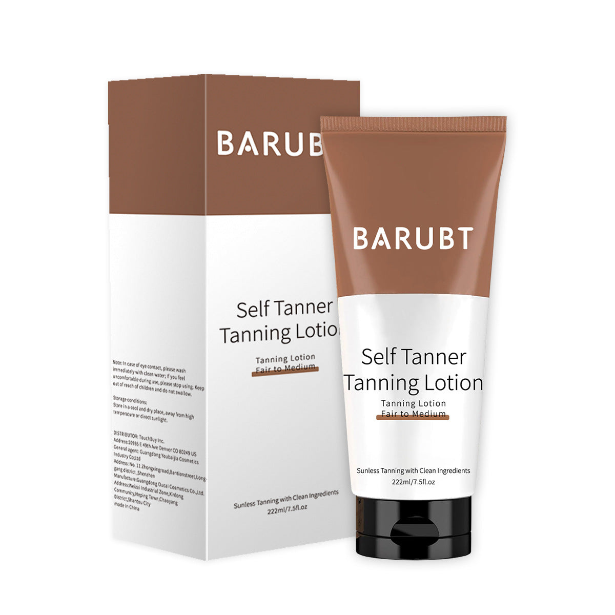 Sunless Tanning Lotion 222ml - Self Tanner Body Care
