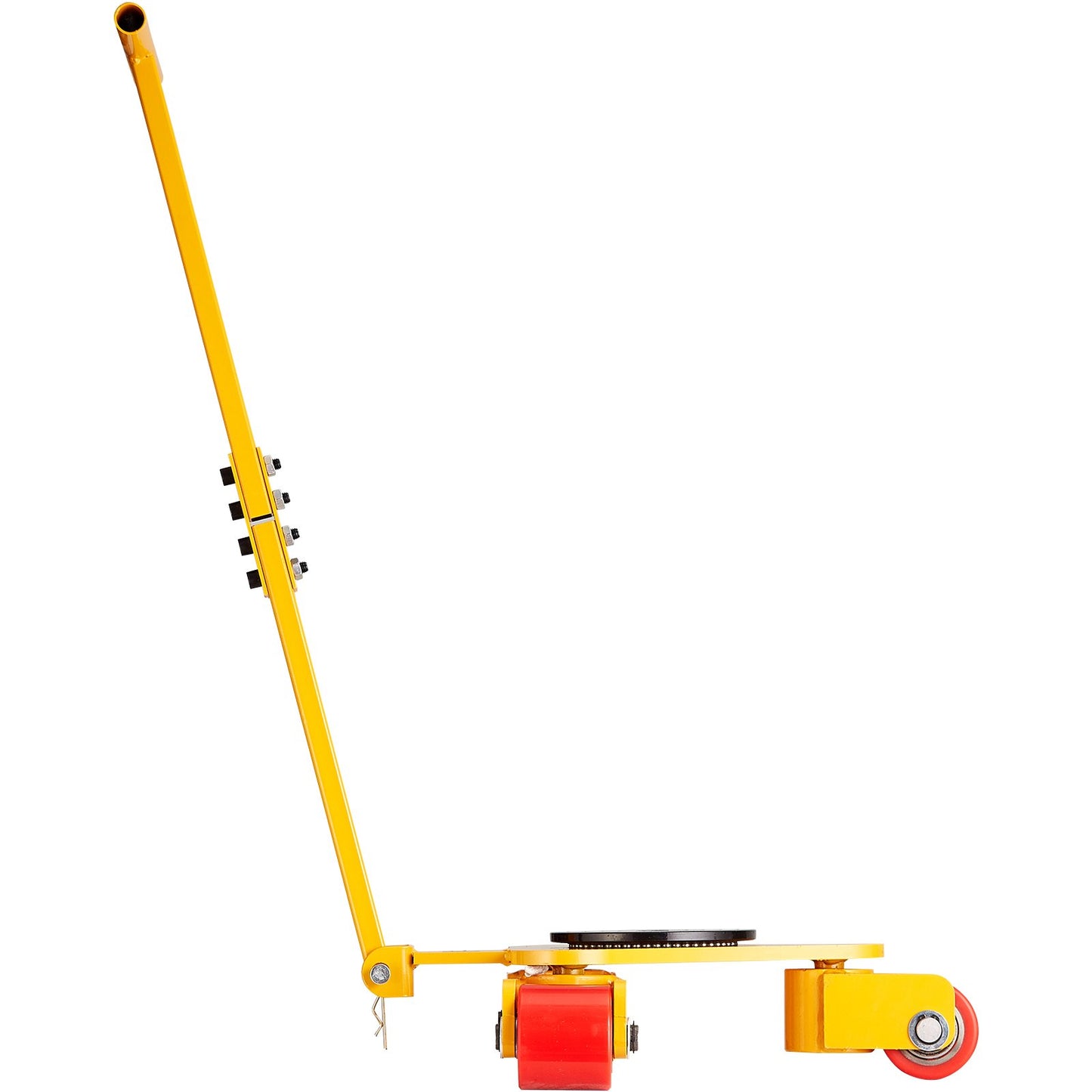 Heavy-Duty Machinery Skate Dolly 6614 LBS with 3 Swivel PU Wheels - Industrial Equipment Mover