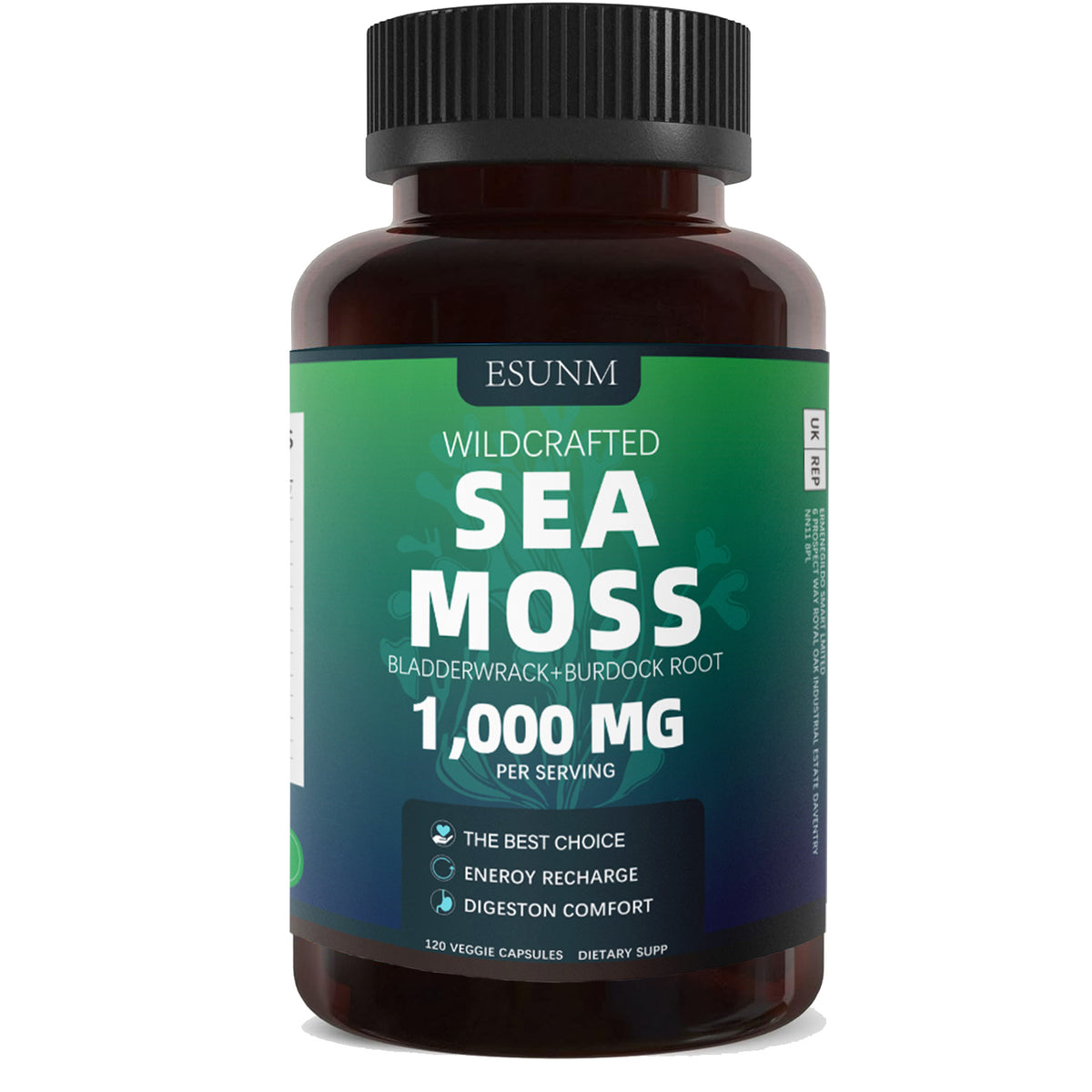 Seaweed Compound Vitamin Capsules - 120 Tablets