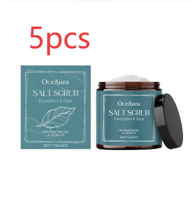 Sea Salt Body Scrub - Natural Exfoliating Skin Care for Face & Body