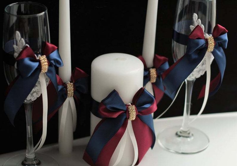 Candle set 3 pcs general illumination paraffin style selection