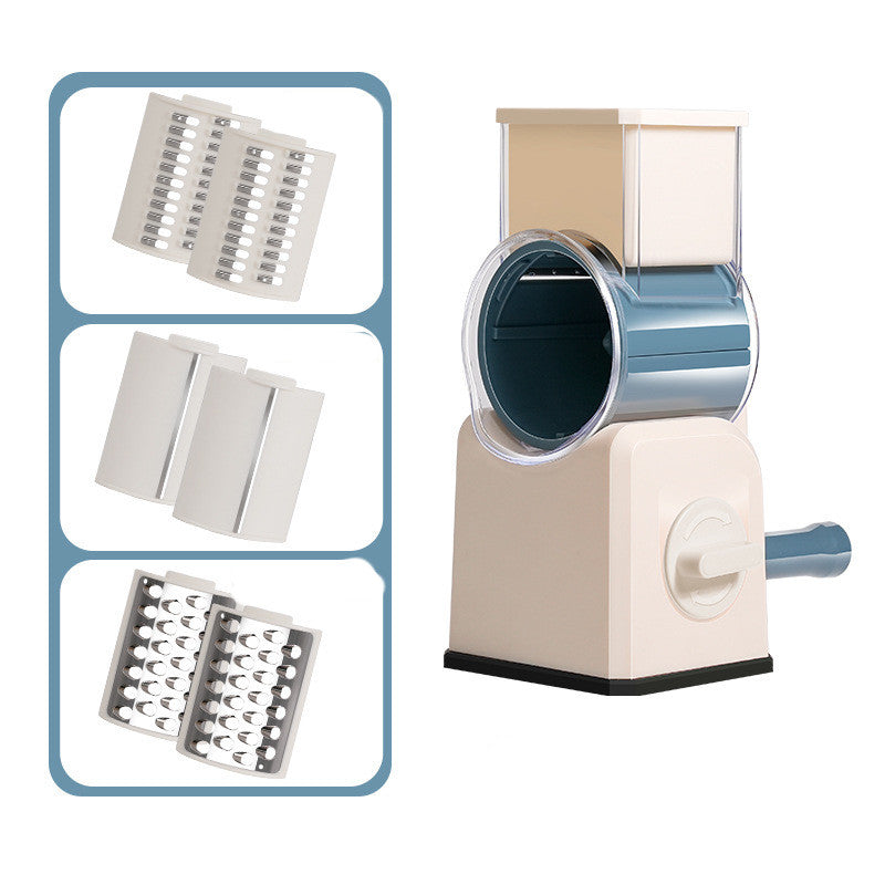 Multifunctional Vegetable Cutter Hand Operated Kitchen Tool in Various Colors