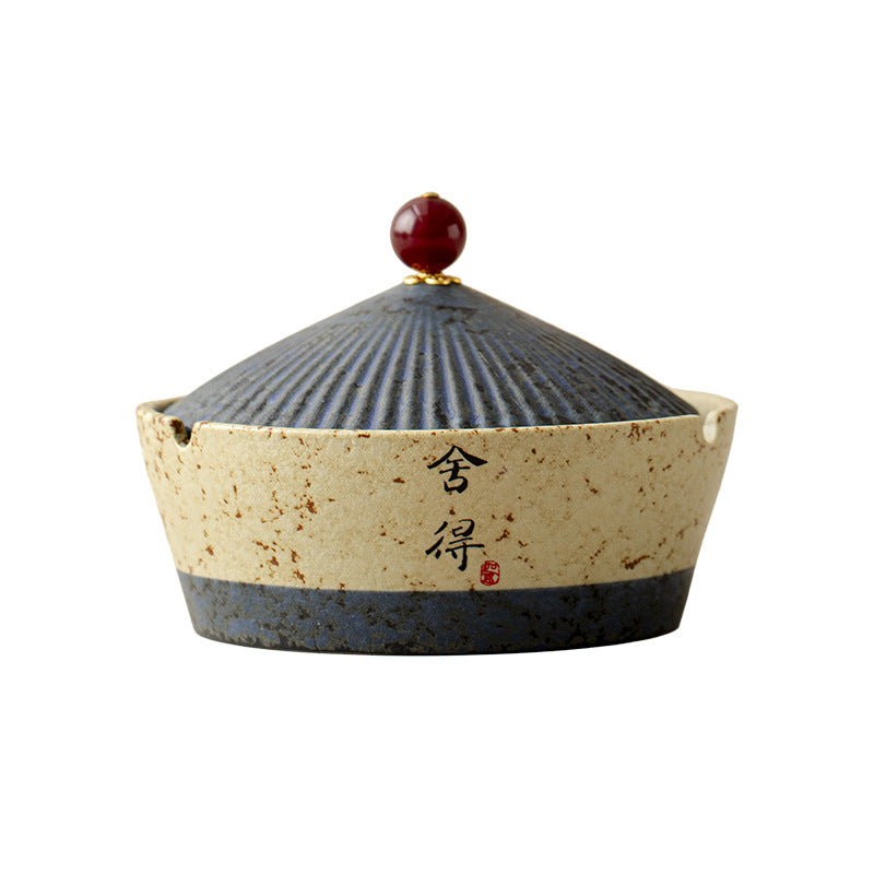 Ceramic Ashtray Set for Home & Office with Artistic Flair - Multiple Styles