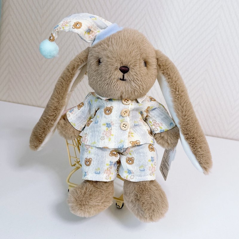 Hand Embroidered Name Plush Bunny Toy - Machine Embroidery Baby Gift