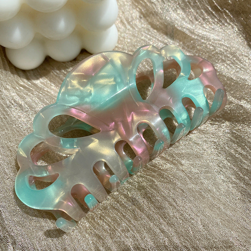 Acetate Hair Clip - Korean Style Geometric Hairpin
