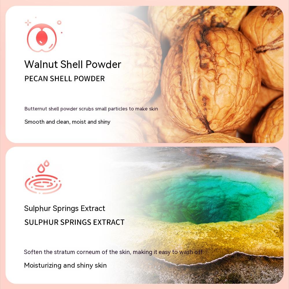 Pink Peach Handmade Essential Oil Soap for Moisturizing & Exfoliating - 90g