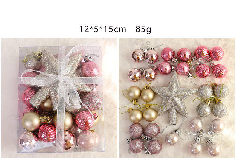 Festive Christmas & Chinese New Year Ornaments Set - Holiday Ball Decorations