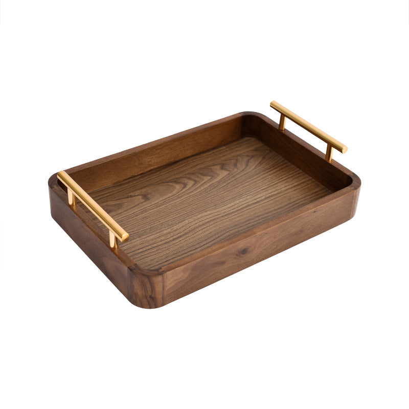 Wooden Rectangular Serving Tray for Home & Kitchen - Large, Medium & Small Sizes