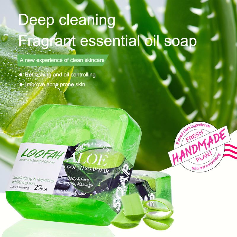 Aloe & Loofah Soap - 100g