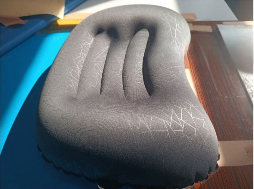 Inflatable Camping Pillow with Storage Bag - Outdoor Travel Pillow, Adjustable Size