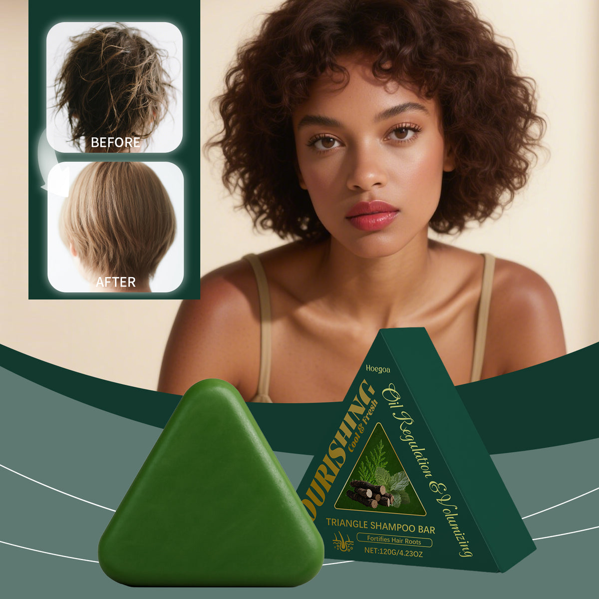 Herbal Nourishing Shampoo Bar 120g
