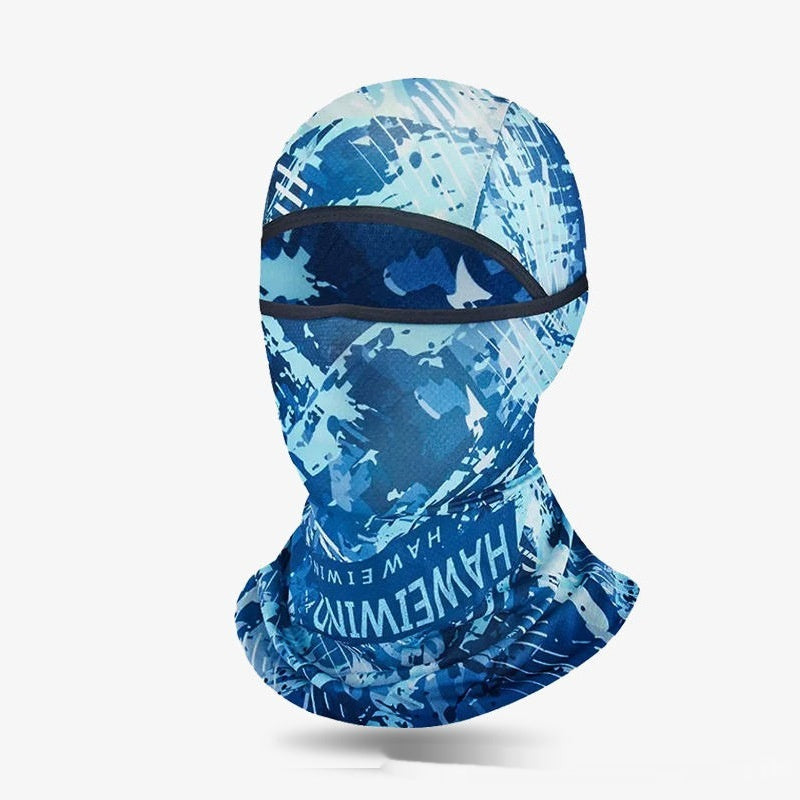 Full Face Sun Protection Mask - Lightweight Ice Silk Neck Gaiter Scarf
