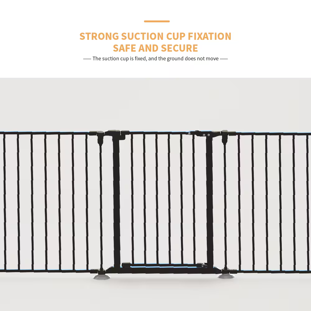 Heavy Duty Metal Storage Fence Panels - 8-Piece Wholesale Fence Set