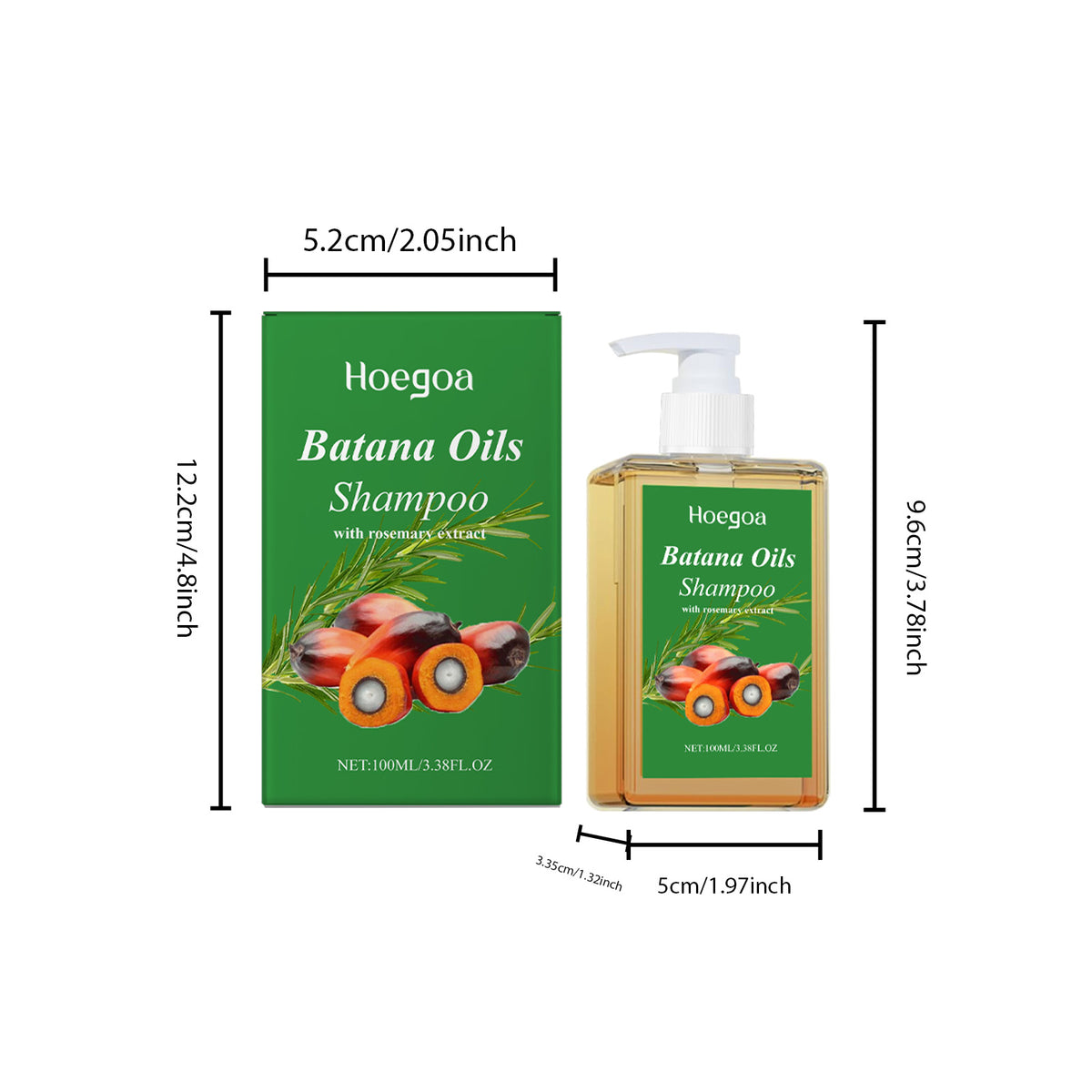 Batana Hair Shampoo 100ml - Gentle Cleanse & Nourish