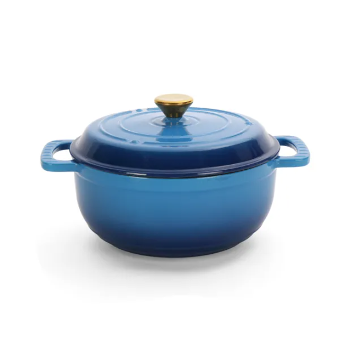 5QT Cast Iron Cooking Pot - Durable Kitchen Essential