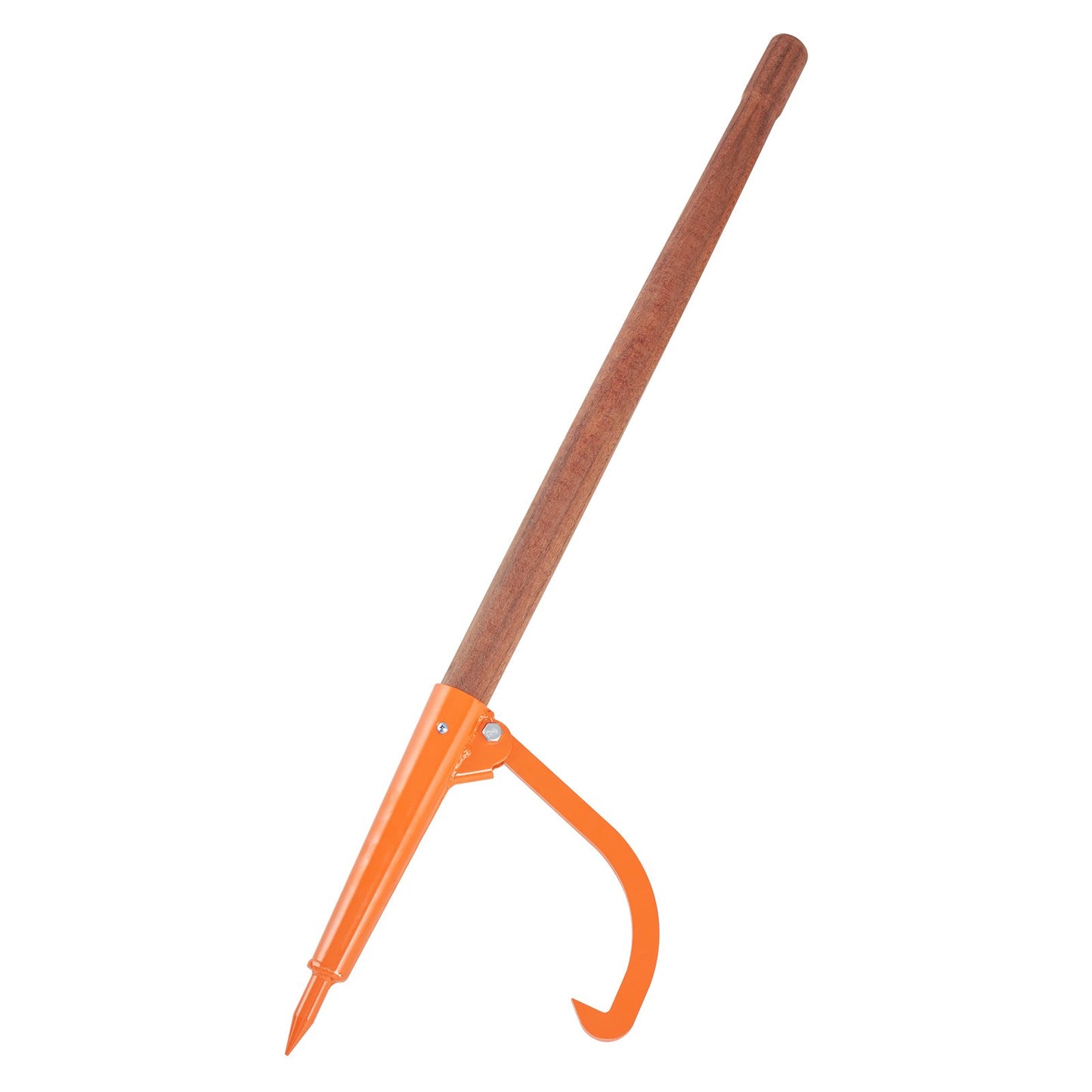 Wooden Handle Log Lifter with 18-Inch Log Opening - Garden Log Roller Tool