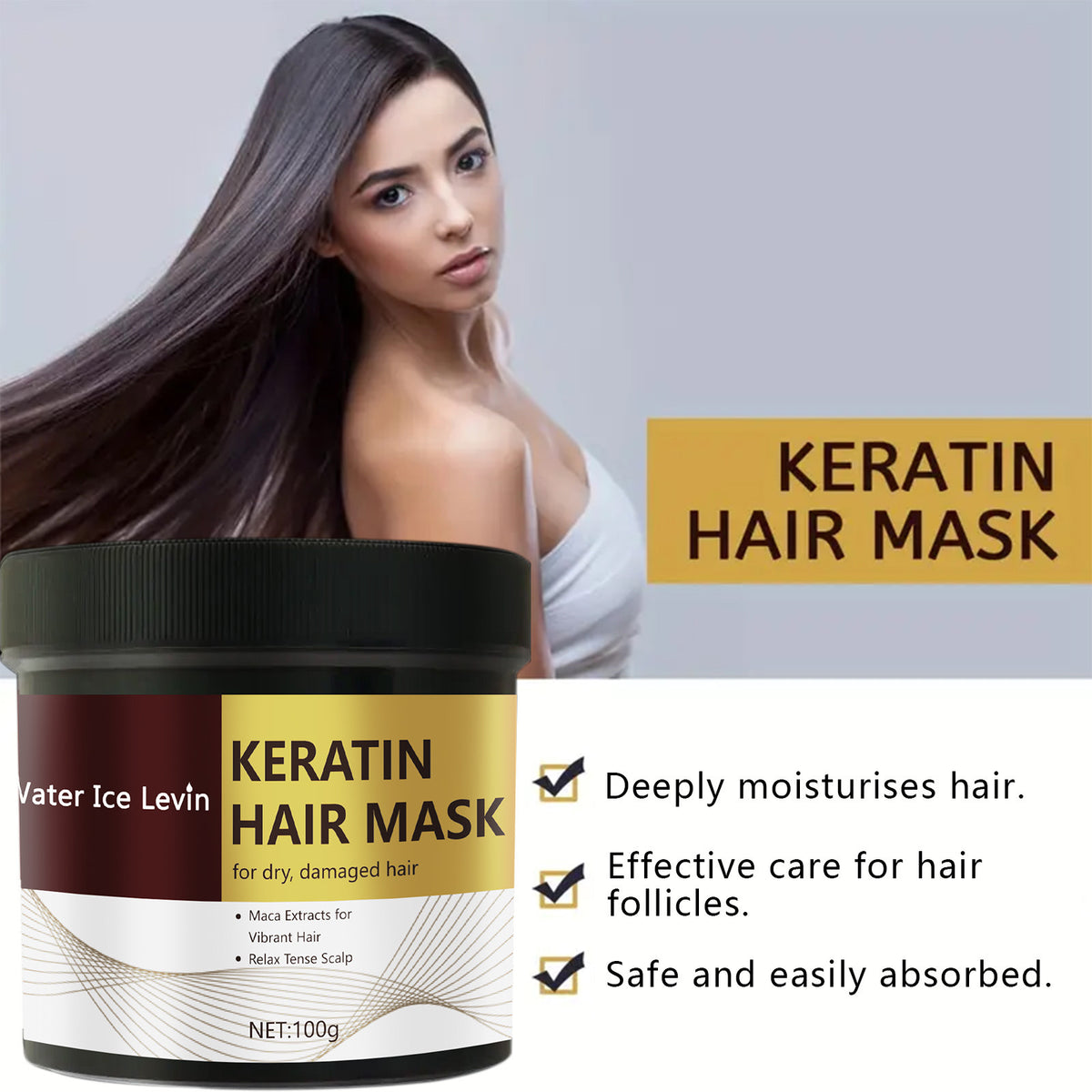 Repair Hair Mask Damaged Anti-drying Split Knot Anti-hair Loss