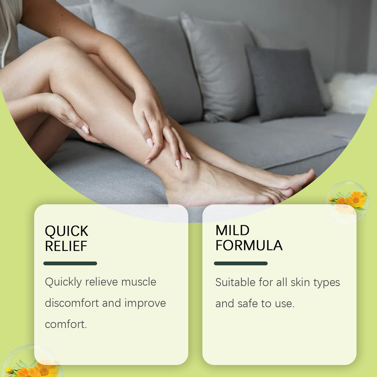 Leg Care Cream for Chapped Skin & Frostbite Relief
