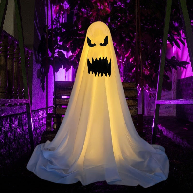 Halloween Ghost Decorations for Front Porch - Large & Small Sizes, Spooky & Cute Styles