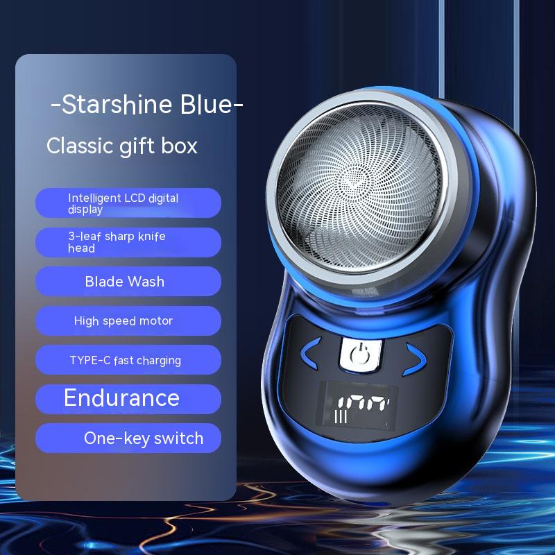 Men's Electric Shaver - USB Rechargeable Compact Razor