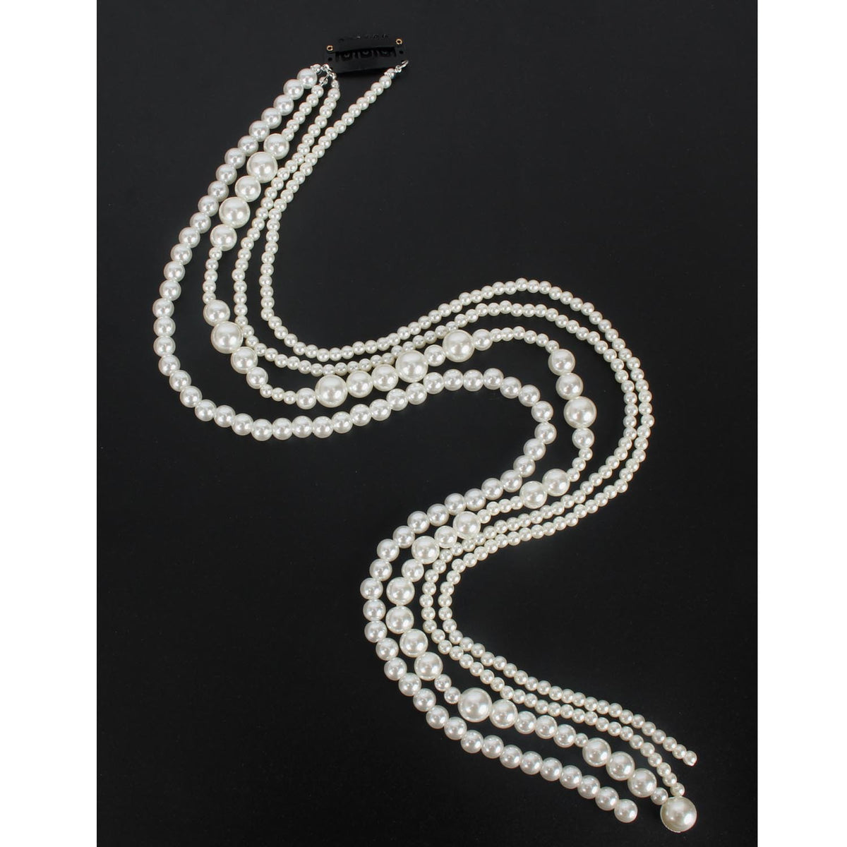 Women's Pearl Fringed Headband U-Shape