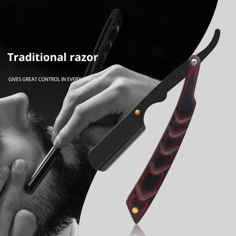 Manual Beard & Eyebrow Trimmer - Black