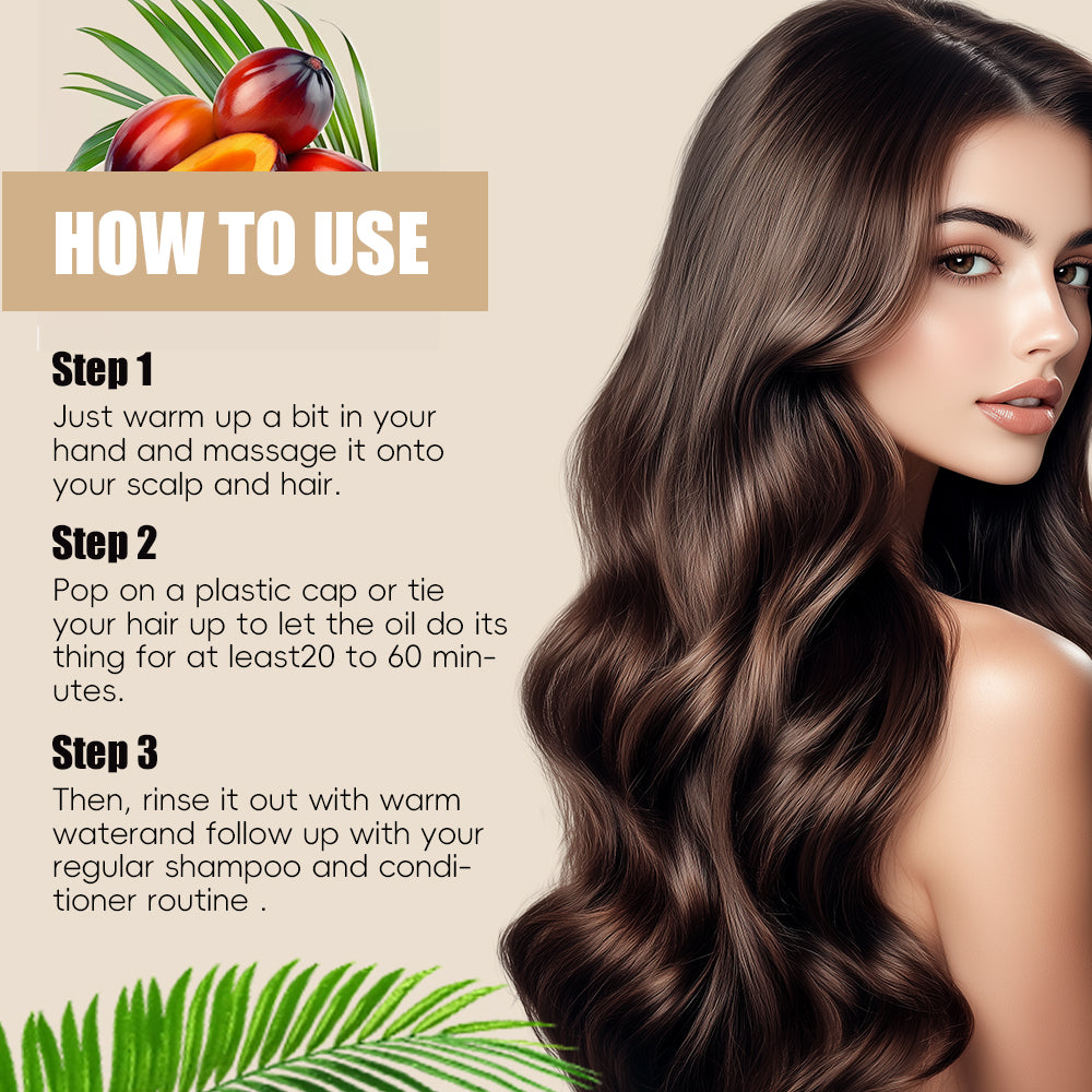 Batana Hair Oil - Nourishing Essential Oil for Hair Care