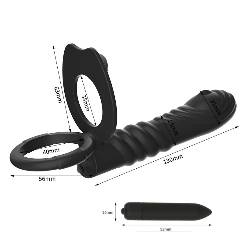 Silicone Back Door Bead Plug Toy Set for Adult Wellness