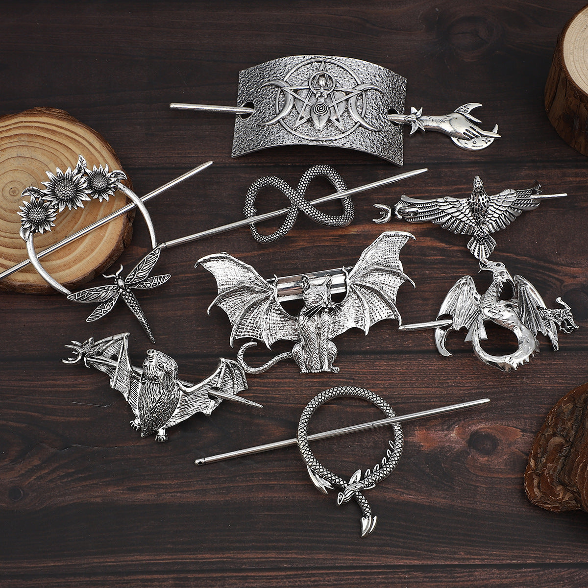 Retro Dragon Alloy Hairpin Hair Clip