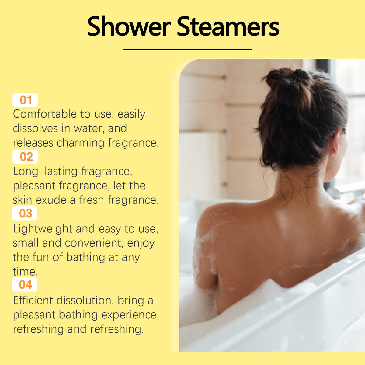 Bath Aromatherapy Sheet Gentle Cleaning Portable