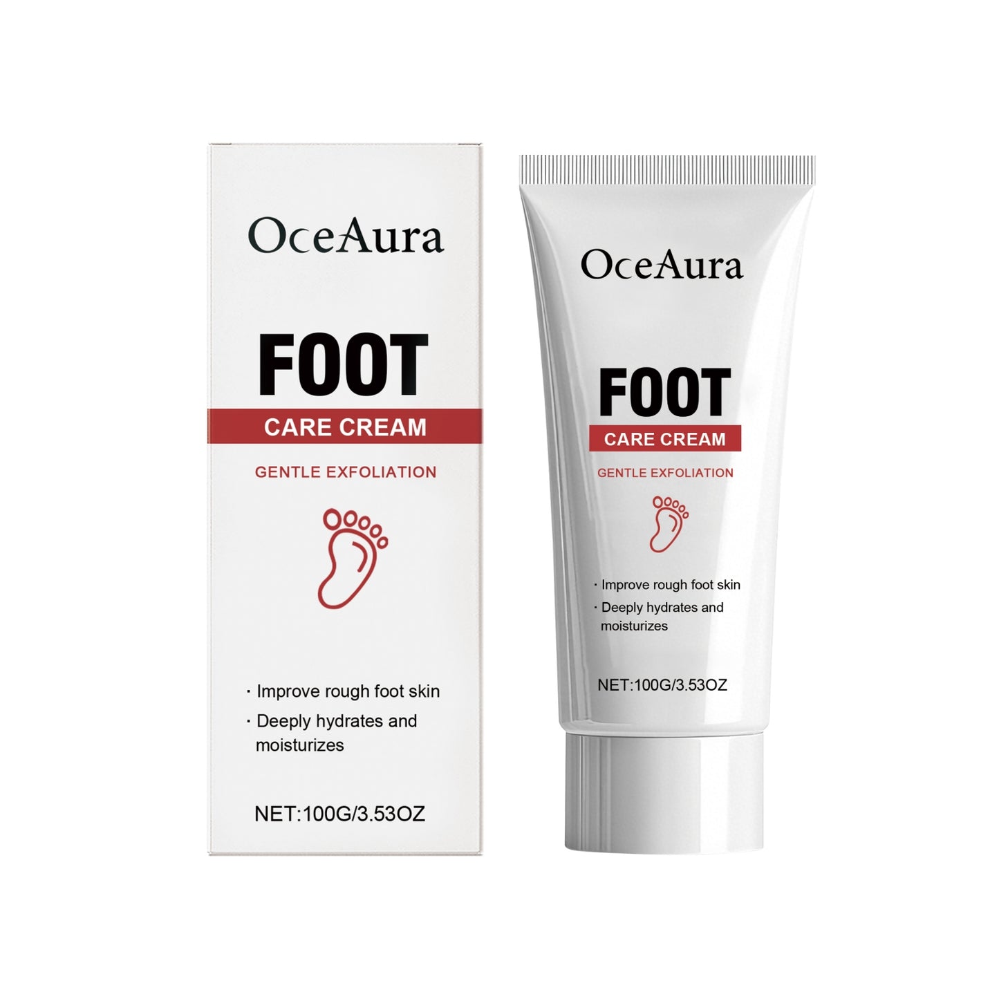Foot Care Cream 100g Moisturizing Foot Balm for Dry & Cracked Feet