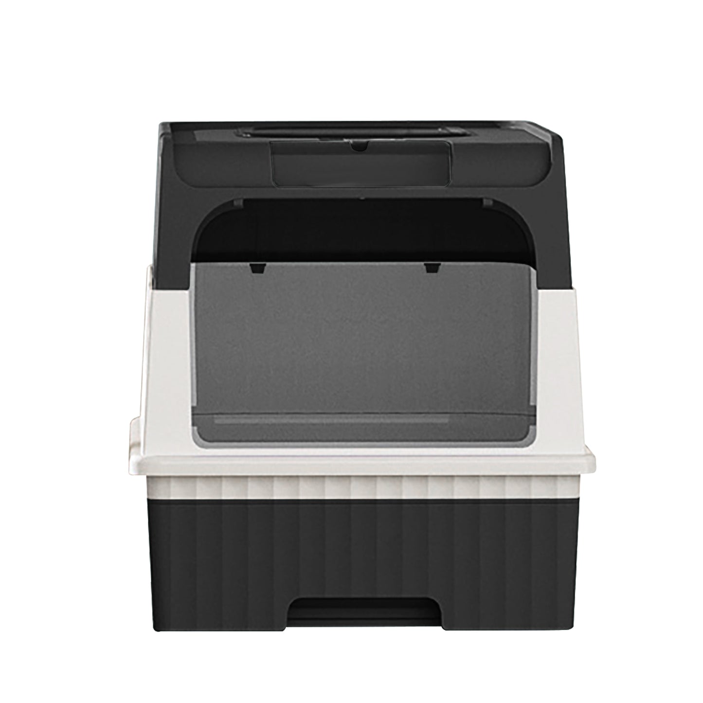 Self Pickup Cat Litter Box with Magic Cube Design - Multiple Colors Available