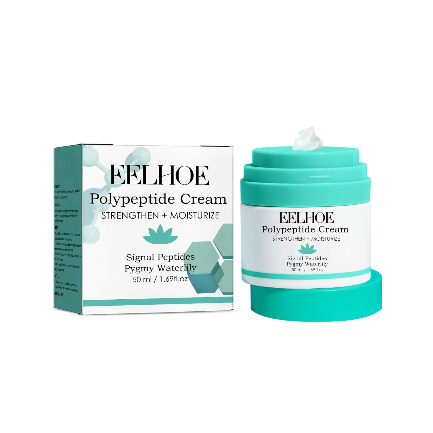 Brightening Moisturizing Facial Cream with Vitamin E and Oligopeptide-1
