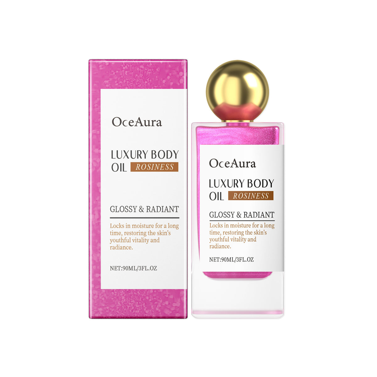 Deep Moisturizing Facial Body Skin Daily Massage Treatment Oil