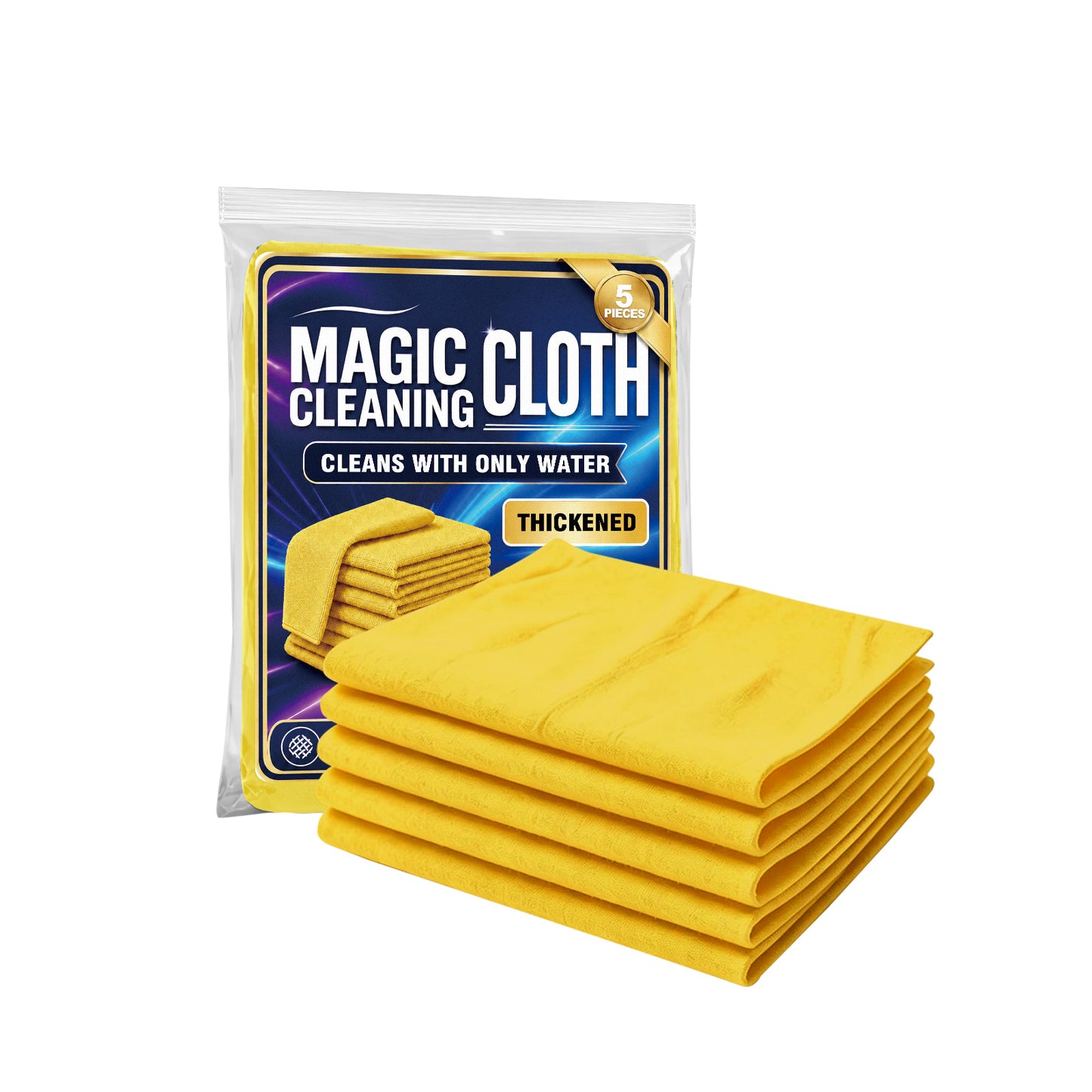 Magic Cleaning Cloth 5 Pieces Home Office & Household Cleaning Supplies