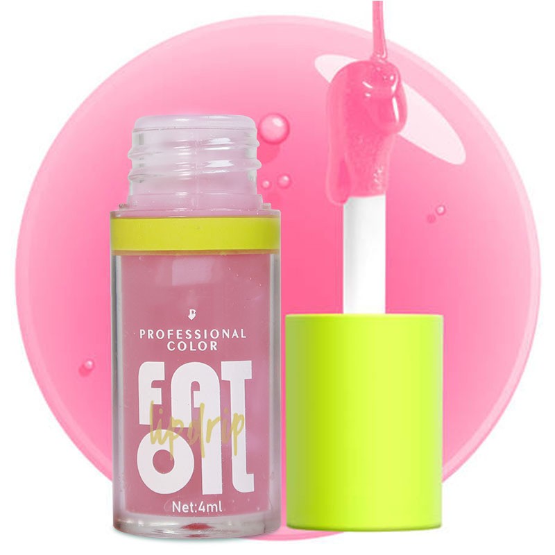 Moisturizing Lip Oil with Clear and Color Variants - 4ml Hydrating Lip Care
