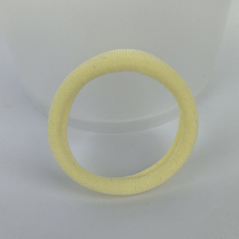 Bulk Veggie Ring Head Rope - Natural Knitted Hair Accessory - Multiple Colors