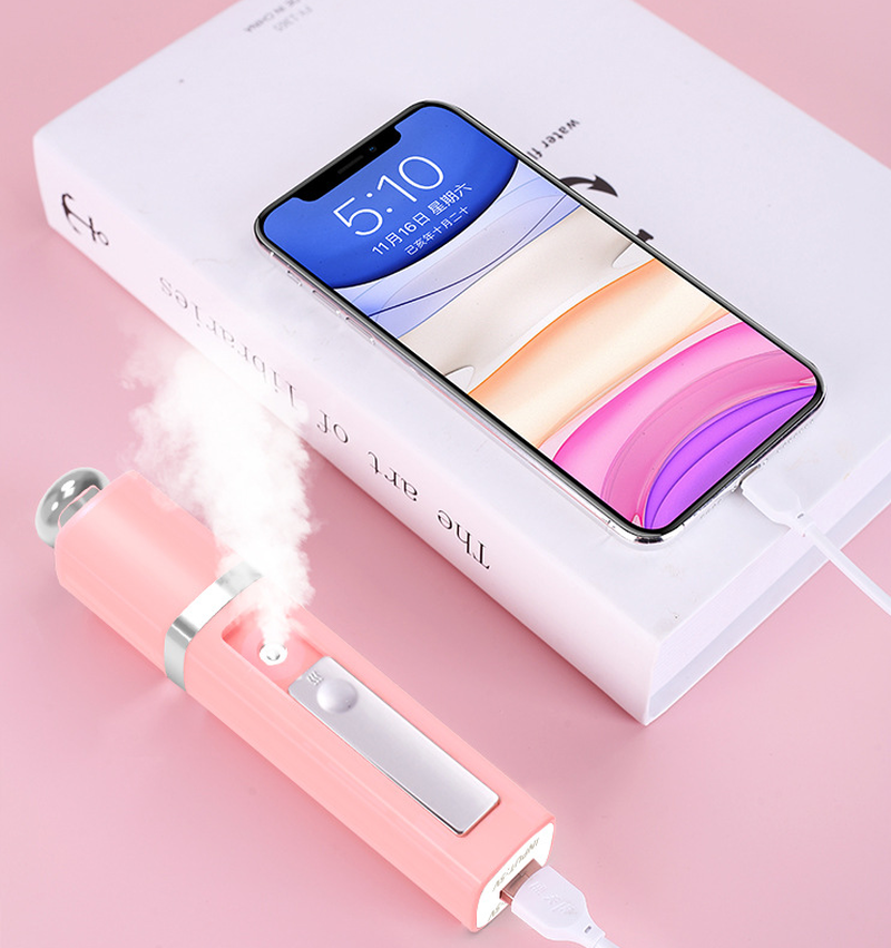 Nano Spray Humidifier Handheld Facial Moisturizer Cold Spray