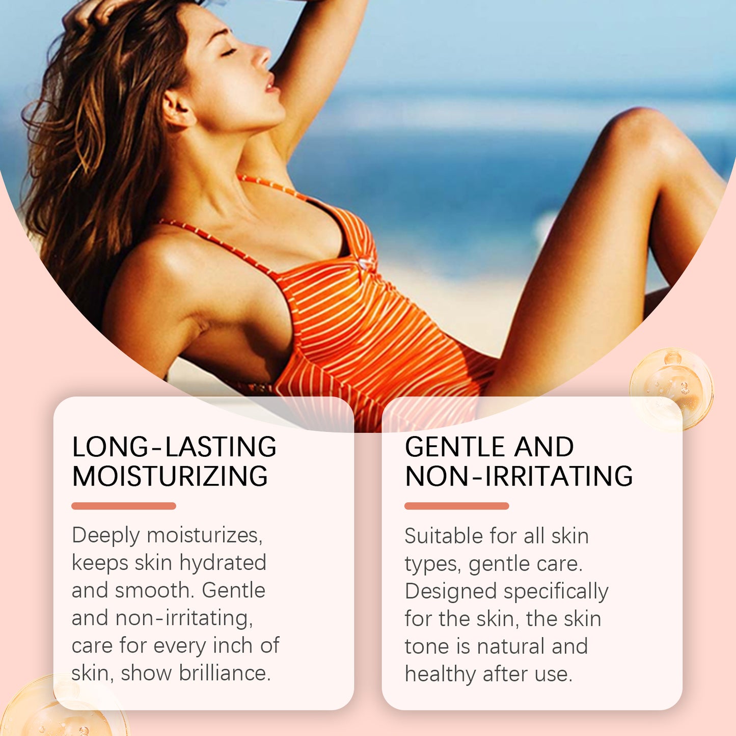 Herbal Sun-Free Tanning Essence - 60ml Moisturizing Body Glow Serum