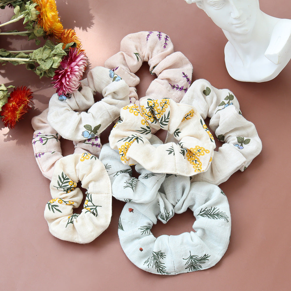 Children's Hair Bands Set - Cotton Hair Clips & Ropes