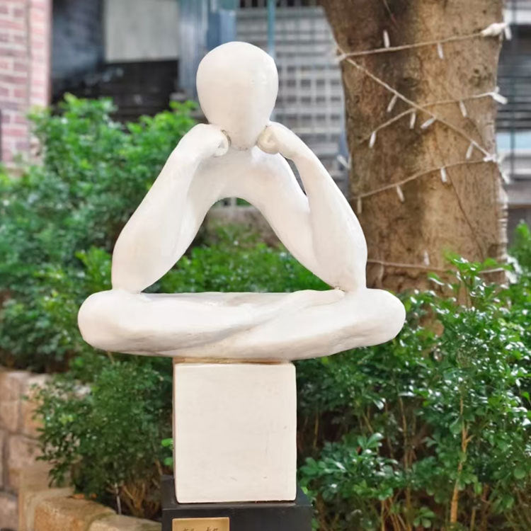 Resin Porch Sculpture Craft Ornament for Garden & Home Decor