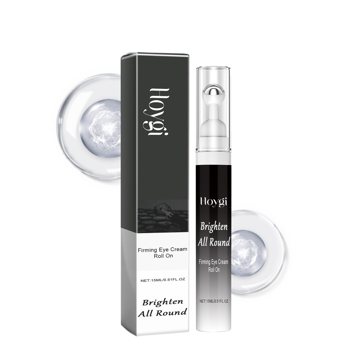 Firming Eye Cream Roll-On with Niacinamide & Hyaluronic Acid - 15ml
