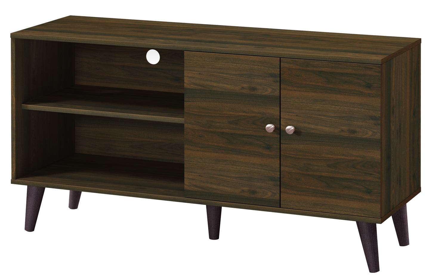 Amidon TV Stand For TVs Up To 47.3 , With 2 Storage Shelves& 1