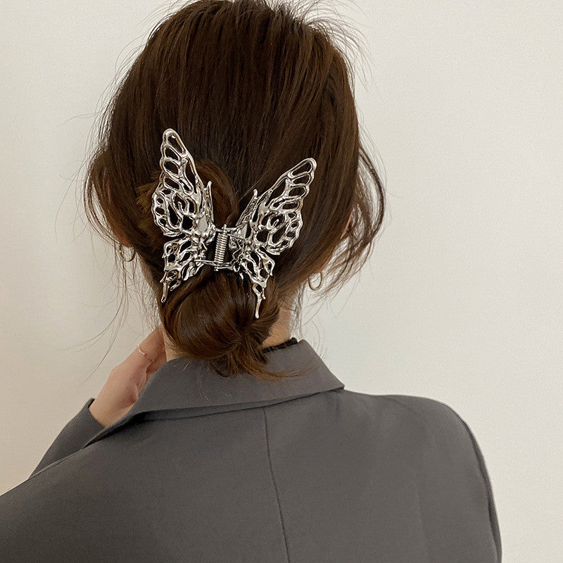 Metal Butterfly Hairpin - Fashion Hair Accessory with Multiple Colors